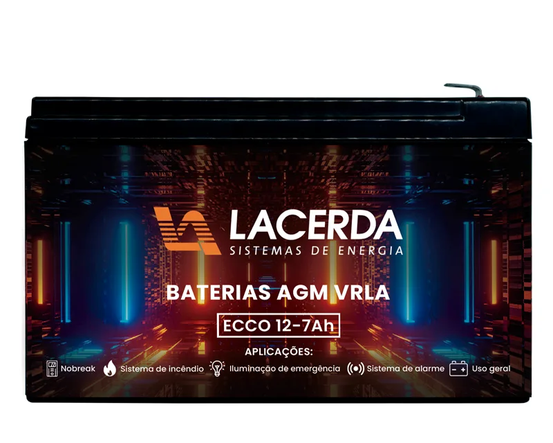 Bateria 12 V / 07 Ah | Lacerda